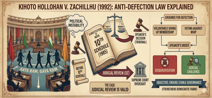 Kihoto Hollohan v. Zachillhu (1992): A Landmark Judgment on the Anti-Defection Law