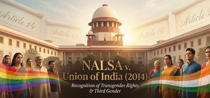 NALSA v. Union of India (2014): A Landmark Judgment on Transgender Rights in India