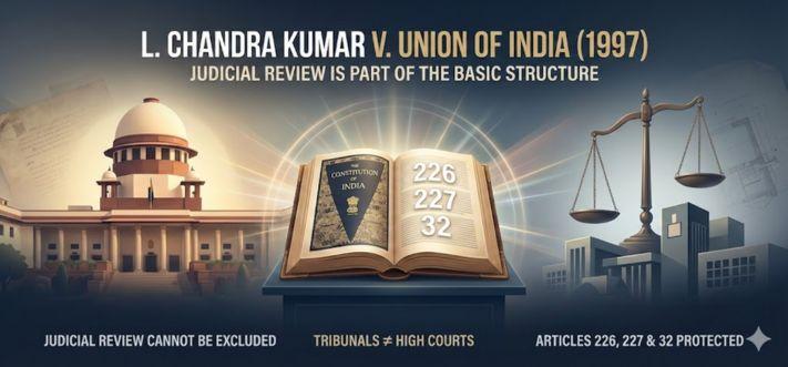 L. Chandra Kumar v. Union of India (1997): Judicial Review as the Basic Structure of the Constitution